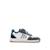 Sneakers garçon synthétique lacets- fermeture adhésive barefoot blanc–pétrole 1 - vertbaudet enfant 