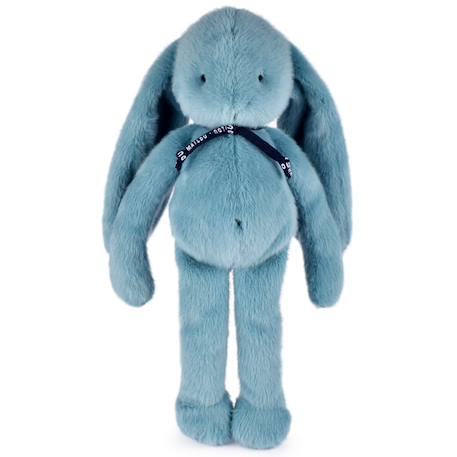 Peluche lapin méloé 37 cm Beige+Blanc+Bleu clair+Bleu électrique+Noir+Orange sanguine+Rose+Rose clair+Rose fushia+Rose pastel+Rouge+Vert+Vert d'eau+Vert sapin+Violet 14 - vertbaudet enfant 