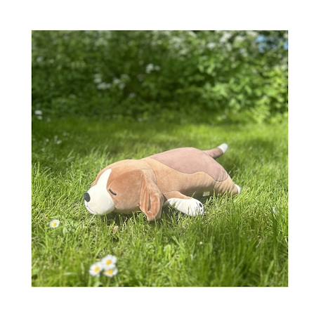 Peluche vick le chien beagle 54 cm Marron 5 - vertbaudet enfant 