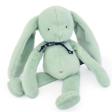 Peluche lapin méloé 37 cm Beige+Blanc+Bleu clair+Bleu électrique+Noir+Orange sanguine+Rose+Rose clair+Rose fushia+Rose pastel+Rouge+Vert+Vert d'eau+Vert sapin+Violet 49 - vertbaudet enfant 