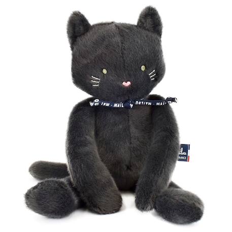 Peluche chat méloé 37 cm Gris+Noir+Rose 6 - vertbaudet enfant 