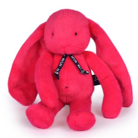 Peluche lapin méloé 37 cm Blanc+Noir+Orange sanguine+Rose+Rose clair+Rose fushia+Rose pastel+Rouge+Vert sapin 22 - vertbaudet enfant 