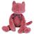Peluche chat méloé 37 cm Gris+Noir+Rose 12 - vertbaudet enfant 