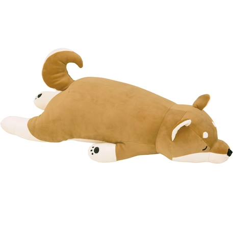 Peluche kotarou le chien shiba 52 cm Marron 2 - vertbaudet enfant 