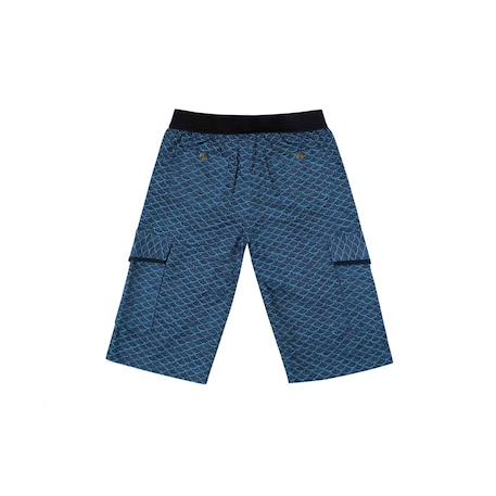 Short bermuda  imprimé écailles    arcachon Bleu marine 4 - vertbaudet enfant 