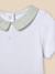 Body col vichy en coton biologique Rayure amande 2 - vertbaudet enfant 