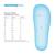 Sneakers garçon synthétique lacets- fermeture adhésive barefoot White 6 - vertbaudet enfant 