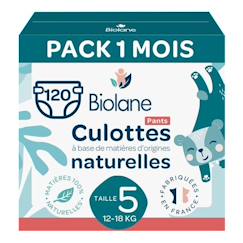 -Couches culottes taille 5 (3 paquets - 120 couches)