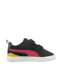 Chaussures-Basket en daim suede bloc LF V PS – style classique et couleurs ludiques enfant