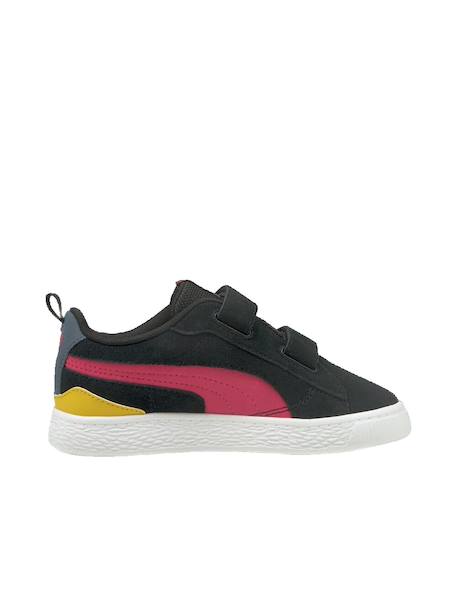 Basket en daim suede bloc LF V PS – style classique et couleurs ludiques enfant Noir 1 - vertbaudet enfant 