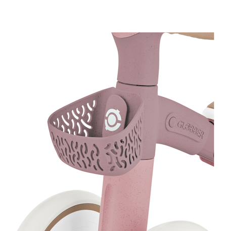 Porteur apprentissage bike eco  100% plastique recyclé, dès 12 mois Rose berry 5 - vertbaudet enfant 