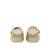 Sneakers filles synthétique lacets- fermeture adhésive barefoot Green+White 5 - vertbaudet enfant 