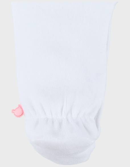 Pyjama dors-bien en velours Blanc 4 - vertbaudet enfant 