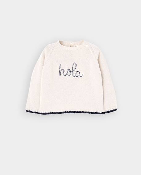 Bébé-Pull, gilet, sweat-Pull-Pull  pour bébé avec imprimé lettres