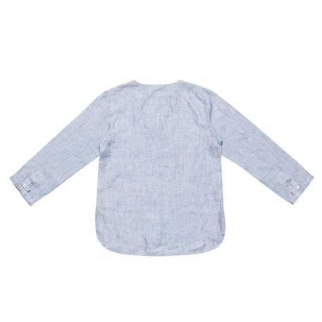 Chemise rayée   - cérémonie   robinson Bleu rayures 4 - vertbaudet enfant 