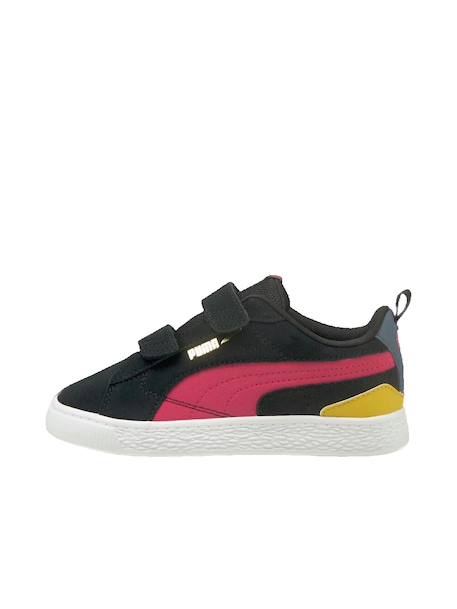 Basket en daim suede bloc LF V PS – style classique et couleurs ludiques enfant Noir 3 - vertbaudet enfant 