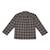 Chemise carreaux tartan    et   col mao  rimbaud Marron noir beige 4 - vertbaudet enfant 
