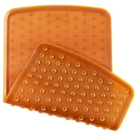 Tapis de bain antidérapant 55cm x 32cm en caoutchouc naturel Orange 1 - vertbaudet enfant 