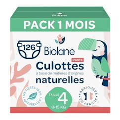 -Couches culottes taille 4 (3 paquets - 126 couches)