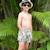 Short de bain    imprimé voiliers rétros  swimboy Orange imprimé voiliers 2 - vertbaudet enfant 
