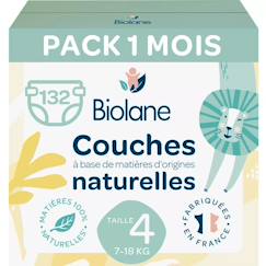 -Couches taille 4 (3 paquets - 132 couches)