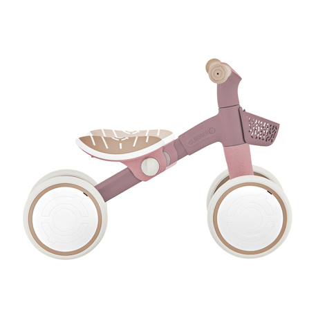 Porteur apprentissage bike eco  100% plastique recyclé, dès 12 mois Rose berry 6 - vertbaudet enfant 