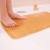 Tapis de bain antidérapant 55cm x 32cm en caoutchouc naturel Orange 2 - vertbaudet enfant 