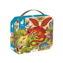 Jouet-Puzzle 54 pièces le royaume des dragons - Fabriqué en France