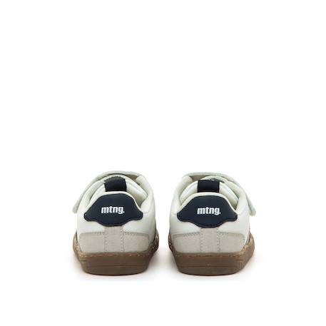 Sneakers garçon synthétique lacets- fermeture adhésive barefoot White 5 - vertbaudet enfant 