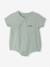Lot 2 combishorts bébé personnalisable vert sauge 3 - vertbaudet enfant 