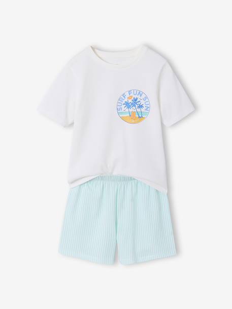 Lot 2 pyjashorts surf bleu 3 - vertbaudet enfant 