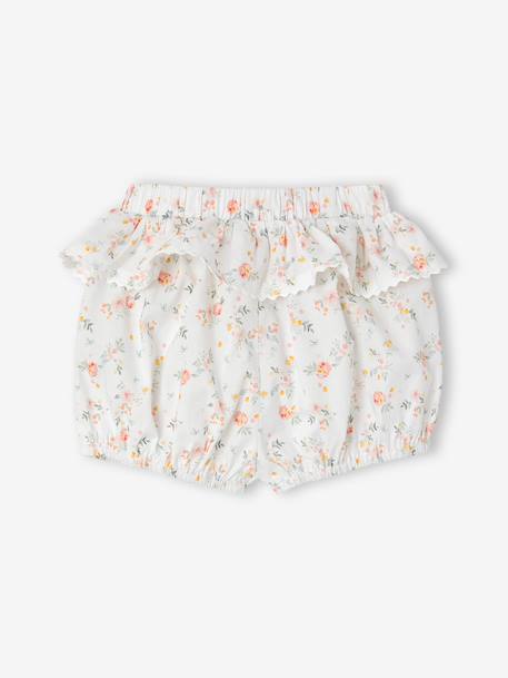 Lot 2 shorts bloomers bébé fille coton argile 4 - vertbaudet enfant 