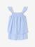 Pyjashort bretelle fille coton bleu ciel 4 - vertbaudet enfant 