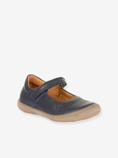 Ballerines MARY F fille Froddo bleu foncé 1 - vertbaudet enfant 