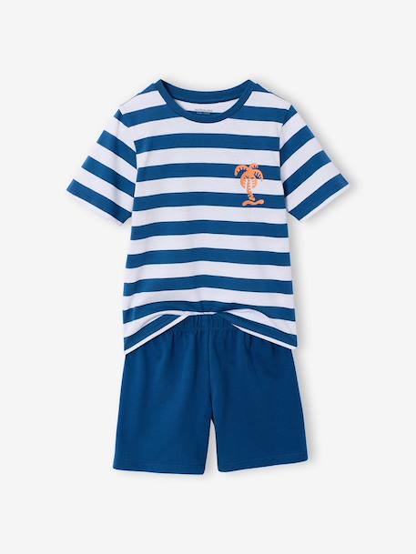 Lot 2 pyjashorts à rayures bleu 4 - vertbaudet enfant 
