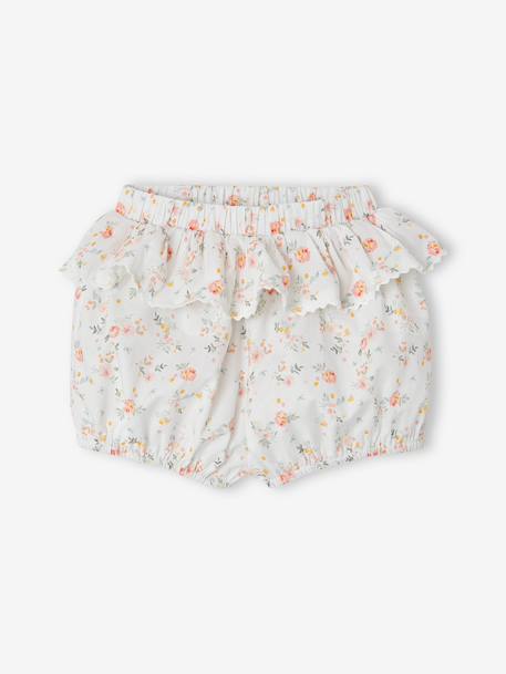 Lot 2 shorts bloomers bébé fille coton argile 2 - vertbaudet enfant 