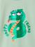 T-Shirt garçon motif brillant space bleu nuit+vert amande 6 - vertbaudet enfant 