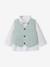 Ensemble chemise gilet nœud papillon bébé vert sauge 3 - vertbaudet enfant 