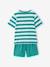 Lot 2 pyjashorts à rayures bleu 12 - vertbaudet enfant 