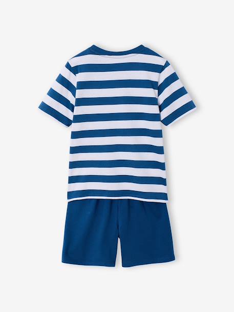 Lot 2 pyjashorts à rayures bleu 11 - vertbaudet enfant 