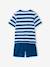 Lot 2 pyjashorts à rayures bleu 11 - vertbaudet enfant 