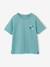T-shirt garçon maxi motif dos écru+vert sauge 10 - vertbaudet enfant 
