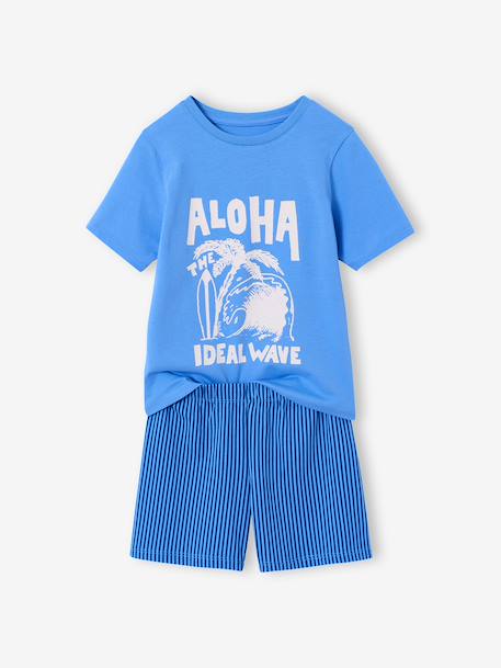 Lot 2 pyjashorts surf bleu 2 - vertbaudet enfant 