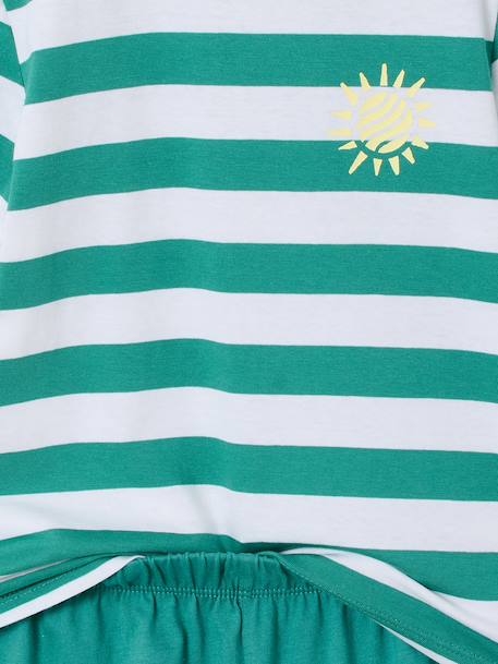 Lot 2 pyjashorts à rayures bleu 9 - vertbaudet enfant 