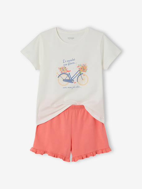 Lot 2 pyjashorts coton bleu 2 - vertbaudet enfant 