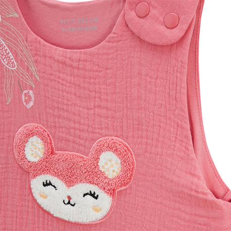 Gigoteuse été en gaze de coton anaelle Rose 5 - vertbaudet enfant 