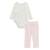 Ensemble body bébé et pantalon en pointelle badian Ecru 2 - vertbaudet enfant 
