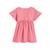 Robe enfant en gaze de coton + chouchou anaelle Rose 3 - vertbaudet enfant 