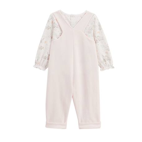 Ensemble salopette bébé et t-shirt badian Rose 3 - vertbaudet enfant 
