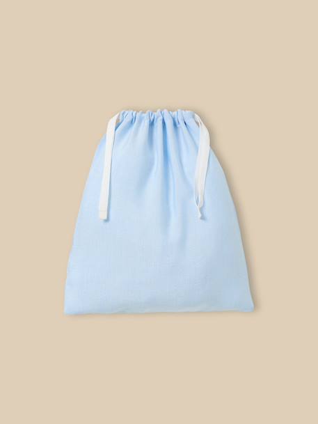 Pyjama uni garçon Bleu clair 2 - vertbaudet enfant 